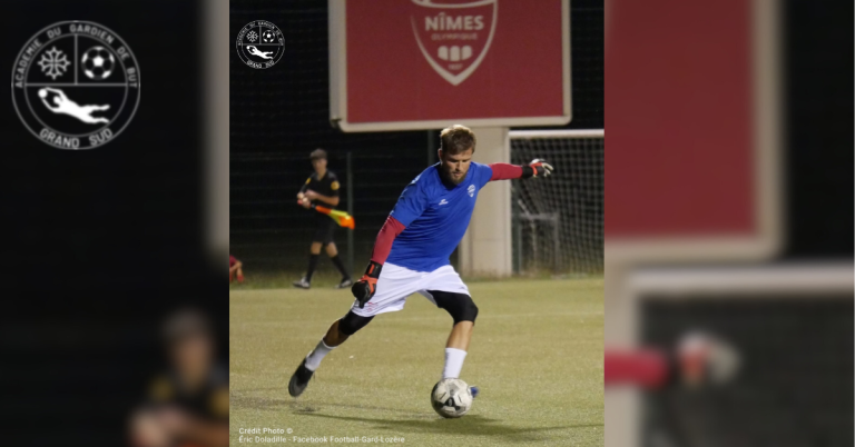 Flavien Chamard dans le groupe National 2 du Nîmes Olympique en déplacement à l’US Lusitanos de Saint-Maur